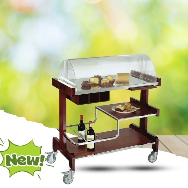 Hành Tinh Xanh phân phối xe đẩy đồ uống, đồ ăn cao cấp