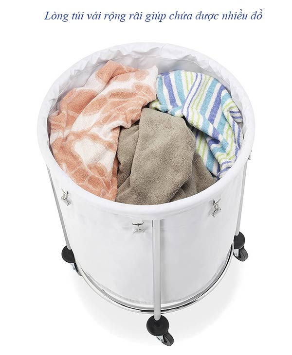 Xe kết cấu hình tròn tối ưu không gian để đồ