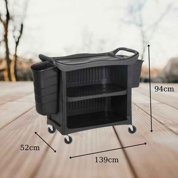 Kích thước xe đẩy phục vụ nhà hàng