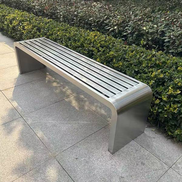 Ghế công viên không tựa cực kỳ tiết kiệm không gian