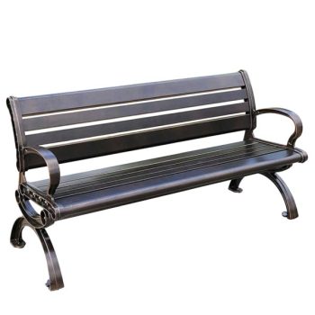 Ghế dài sân vườn có tựa