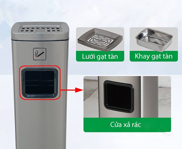 Thiết kế cây gạt tàn đơn giản nhưng hữu dụng