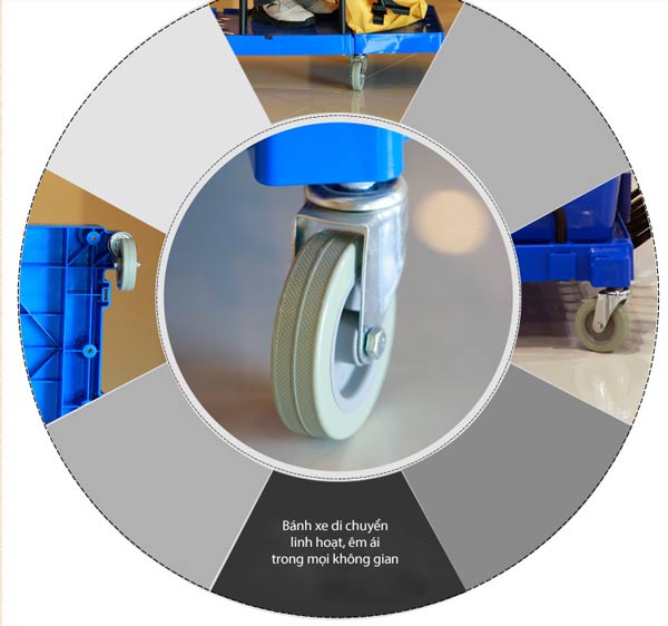 Bánh xe được đánh giá cao về khả năng hoạt động trơn tru