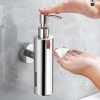 Bình inox đựng dầu gội treo tường