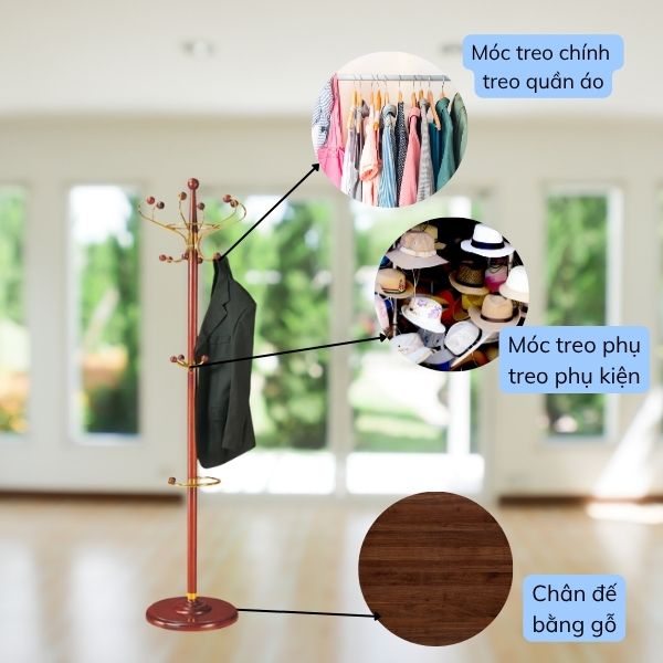 Thiết kế cây treo cực kỳ tiện dụng