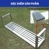 Chân ghế công viên bọc cao su chống trượt
