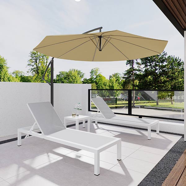 Ghế tắm nắng dùng trong hồ bơi khách sạn, resort