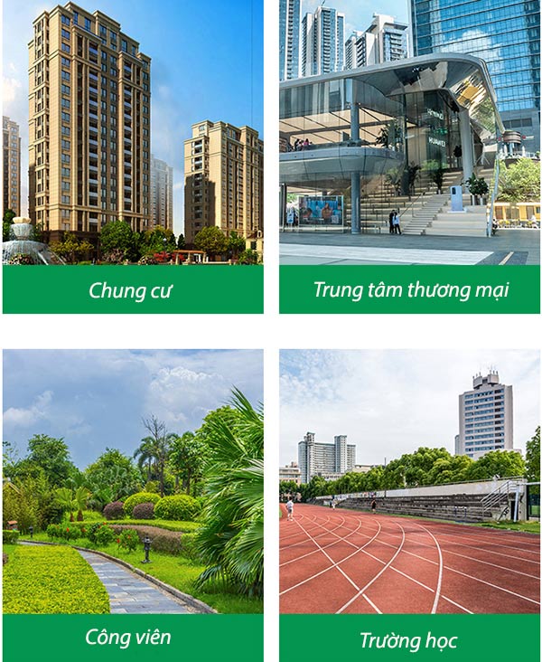 Mẫu thùng rác phù hợp với môi trường ngoài trời thường xuyên mưa nắng