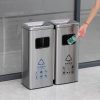 Cửa xả rác tiện lợi, dễ sử dụng
