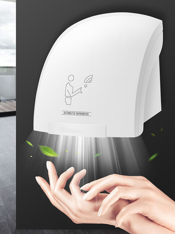 Máy sấy tay thiết kế treo tường tiện lợi