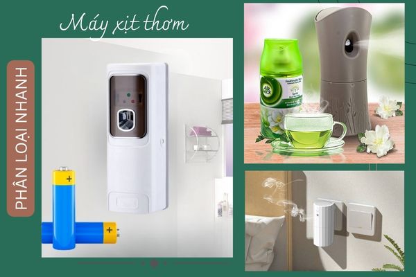 Chọn mua máy xịt thơm phòng tự động phù hợp nhất với nhu cầu của mình