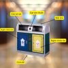 Các bộ phận cấu thành thùng rác