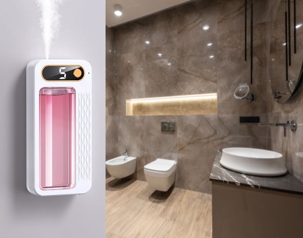 Điều chỉnh thời gian hợp lý hoạt động của máy xịt thơm tại từng khu vực