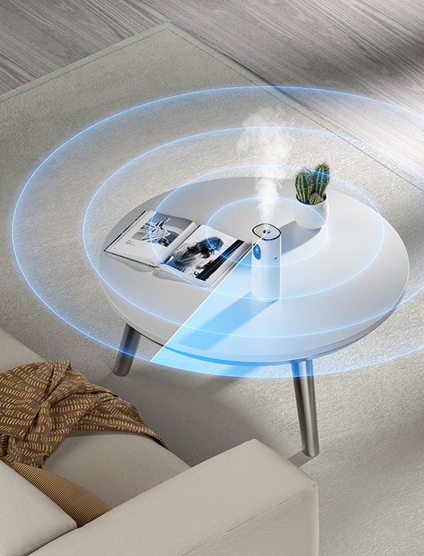 Cài đặt thời gian hoạt động đúng cho máy xịt phòng giúp hương thơm lan tỏa đều, mùi hương vừa phải