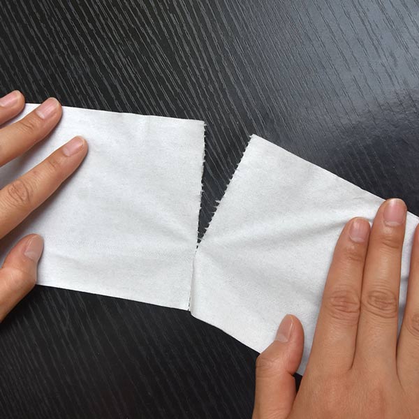 Giấy dày 2-3 lớp dai và mịn