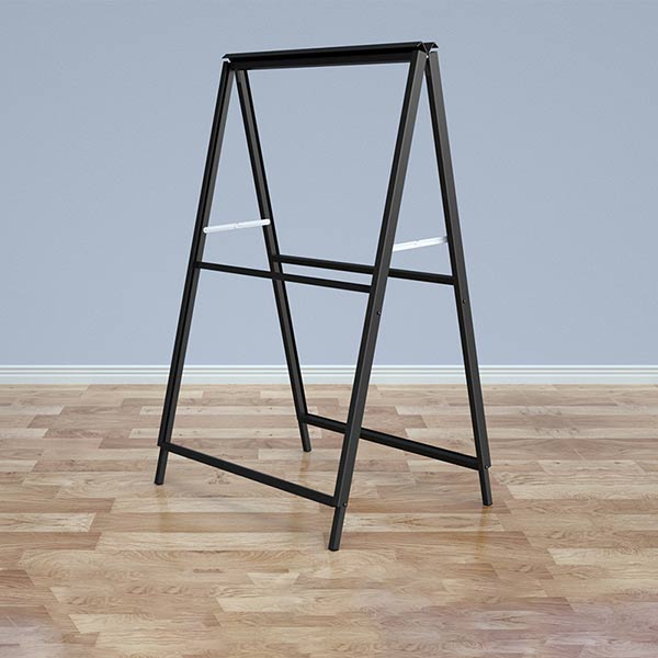 Khung bảng đơn giản với 2 mặt hiện thị poster quảng cáo