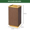 Tham khảo kỹ lưỡng kích thước thùng rác