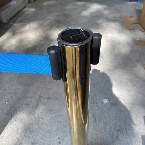 Dây kéo căng màu xanh biển dài, dễ sử dụng