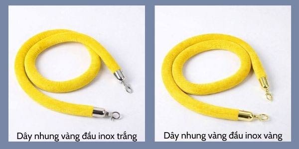 Liên hệ ngay Hành Tinh Xanh để mua dây nhung mới cho cột chắn