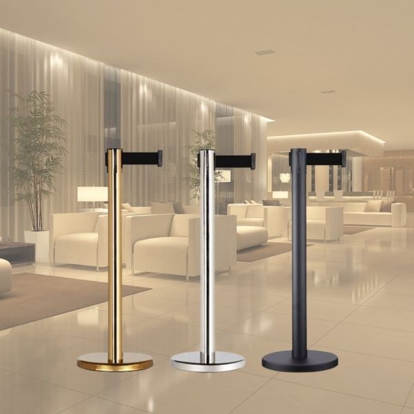 Mẫu dây chắn kéo căng màu đen