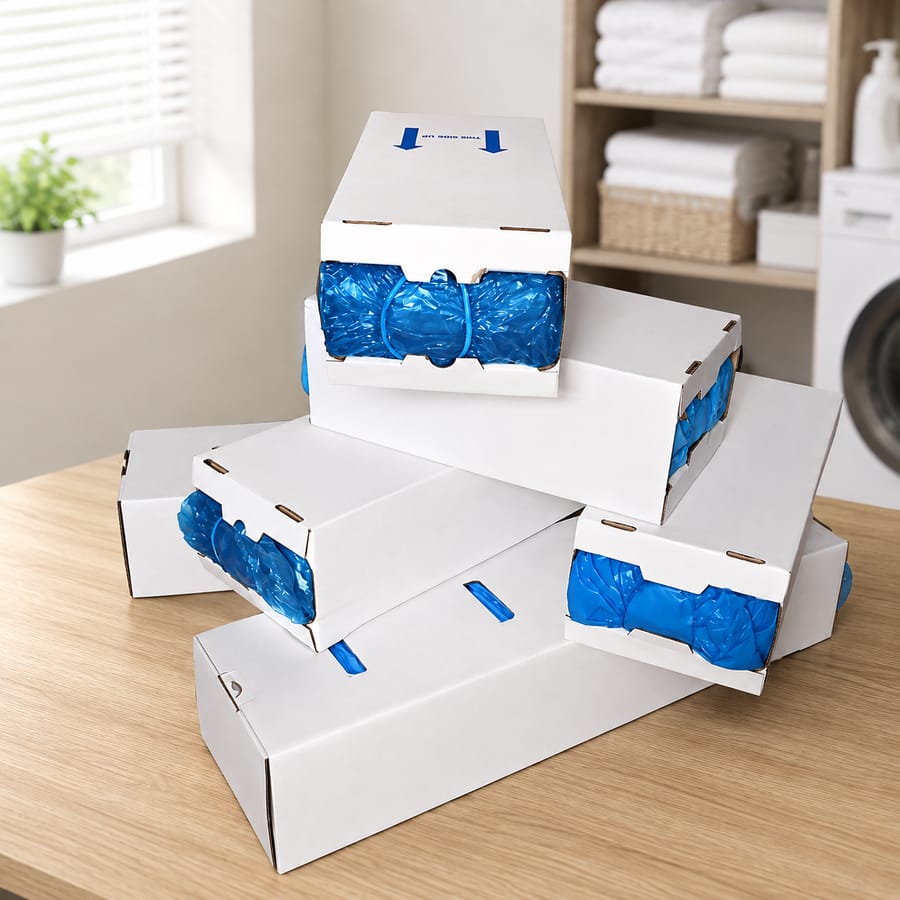 Túi nilon bọc giày cho máy bọc giày tự động