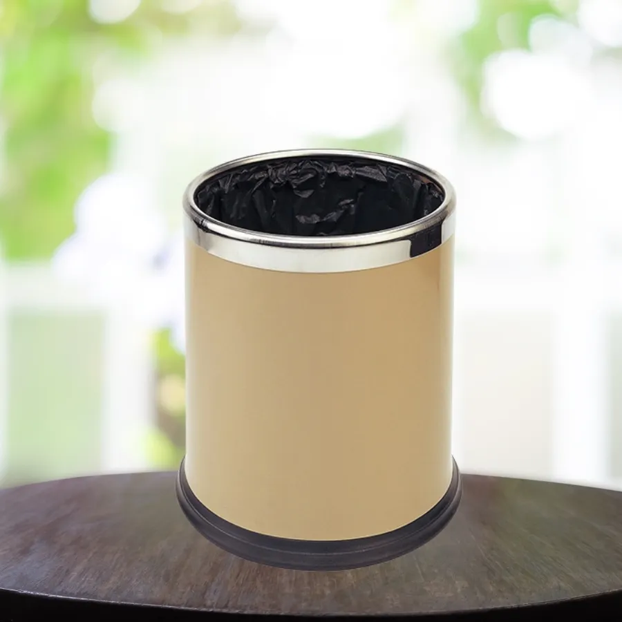 Thùng rác thép không nắp