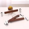Móc kẹp quần áo người lớn trẻ em bằng gỗ và inox