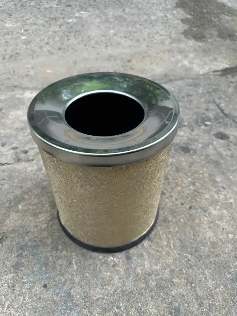 Hình ảnh thực tế sọt rác không nắp