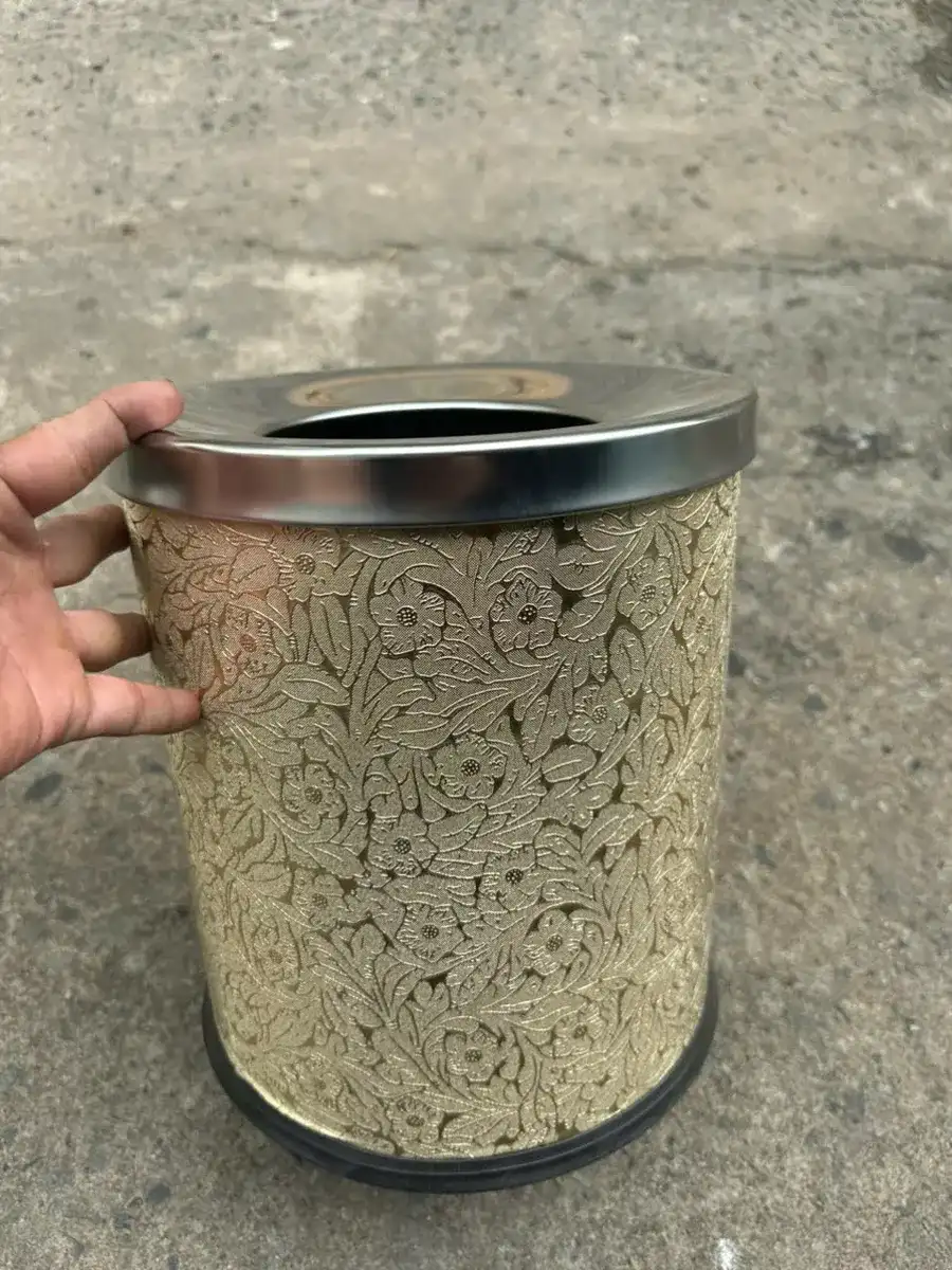 Hình ảnh thực tế sọt rác không nắp